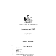 Adoption Act 1993