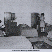 Redecorated dormitory at "Bethel Cottage" [Parramatta Girls Training School]